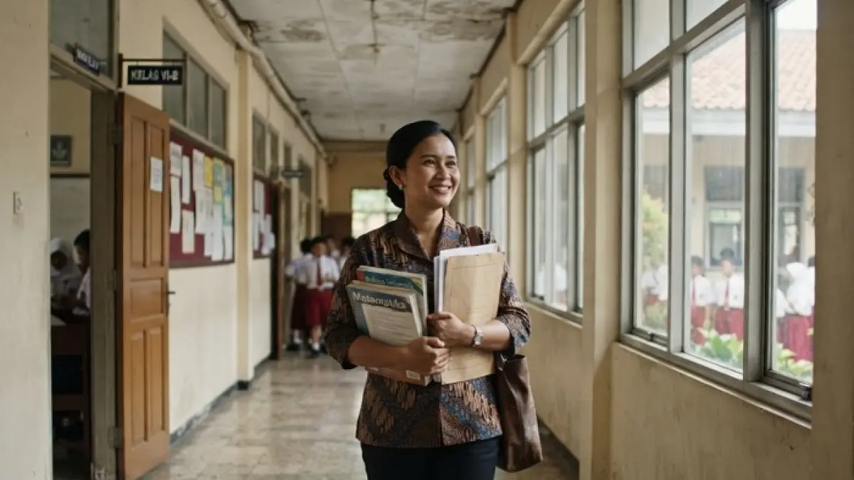 PPPK paruh waktu berpeluang menjadi penuh waktu pada 2027. Simak kabar terbaru soal pengalihan status, CPNS, dan SKTP September. (Ilustrasi Gemini AI)