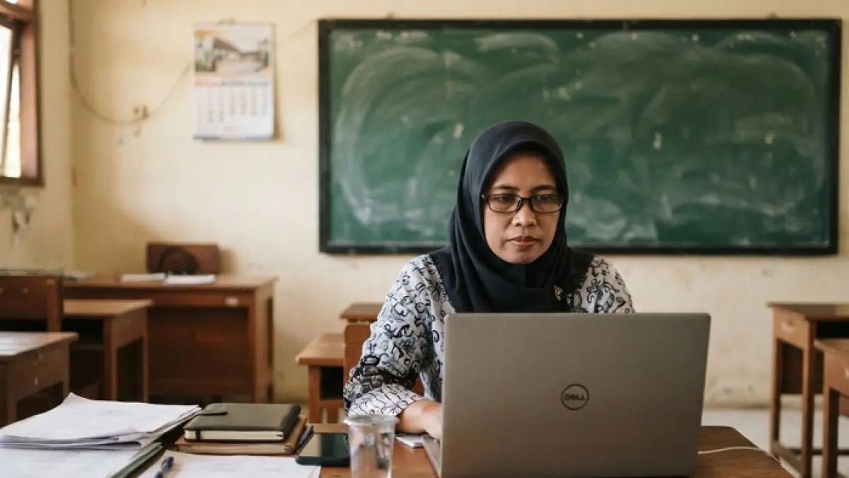 TPG September 2026 jadi sorotan setelah pergantian Menkeu. Simak status SKTP, dasar hukum tambahan TPG, dan mekanisme pencairannya. (Ilustrasi Gemini AI)