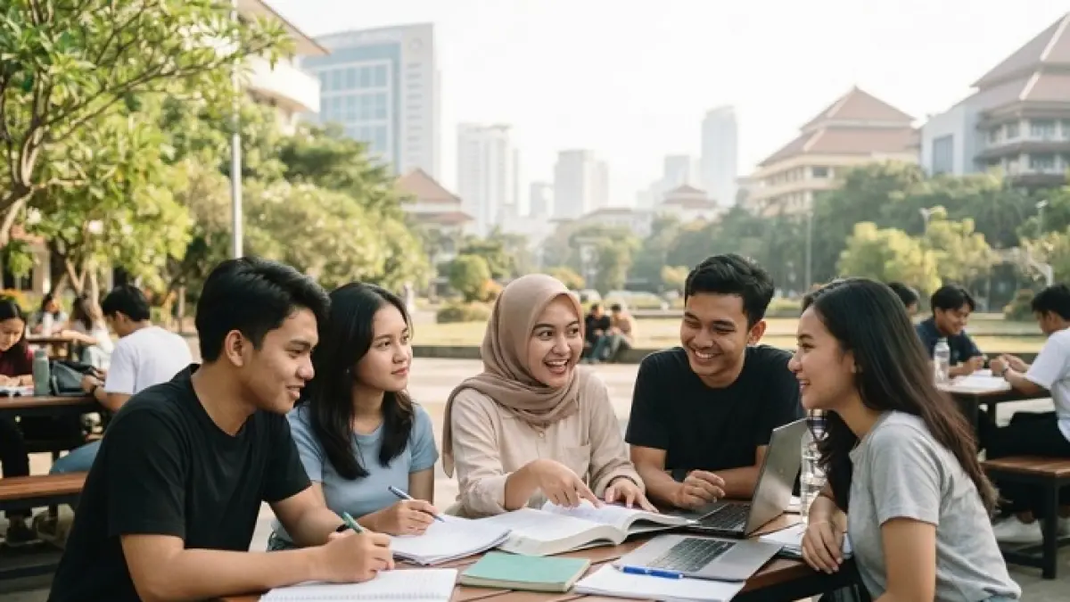 Beasiswa OSC 2024 menawarkan peluang kuliah S1 dengan pembebasan biaya pendidikan. Simak pengalaman penerima dan aturan mempertahankan beasiswa. (Ilustrasi Gemini AI)