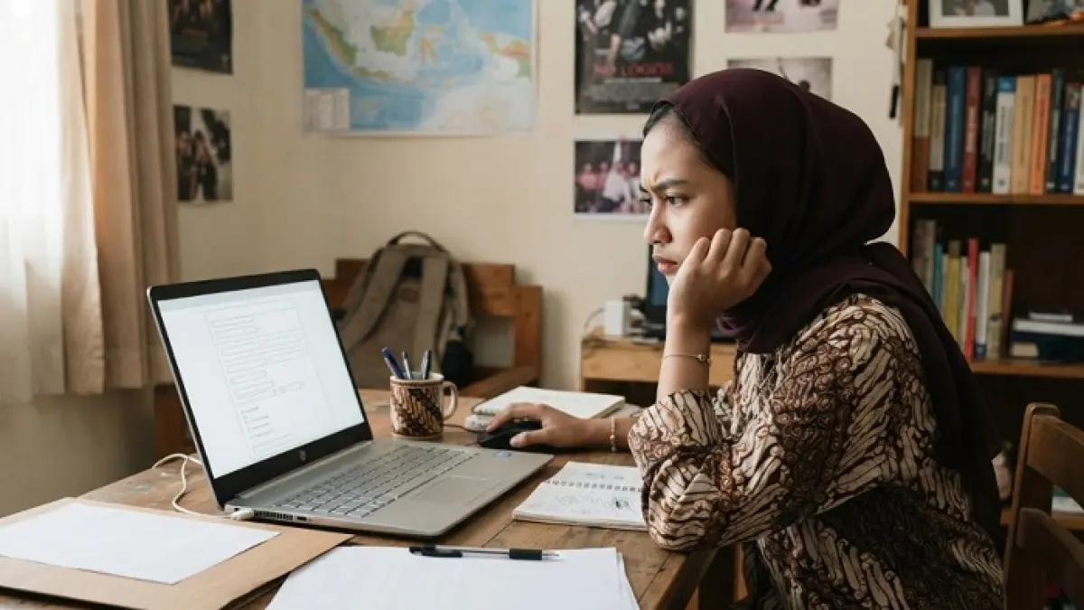KIP Kuliah 2026 mensyaratkan kondisi ekonomi tertentu. Cek desil DTSEN dan pahami cara daftar agar tidak salah langkah. (Ilustrasi Gemini AI)