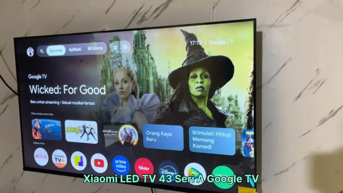 Xiaomi TV 43 inci menawarkan Google TV, Dolby Audio, Chromecast dan Bluetooth. Simak fitur serta hasil pengujian setelah dipakai 7 bulan.
