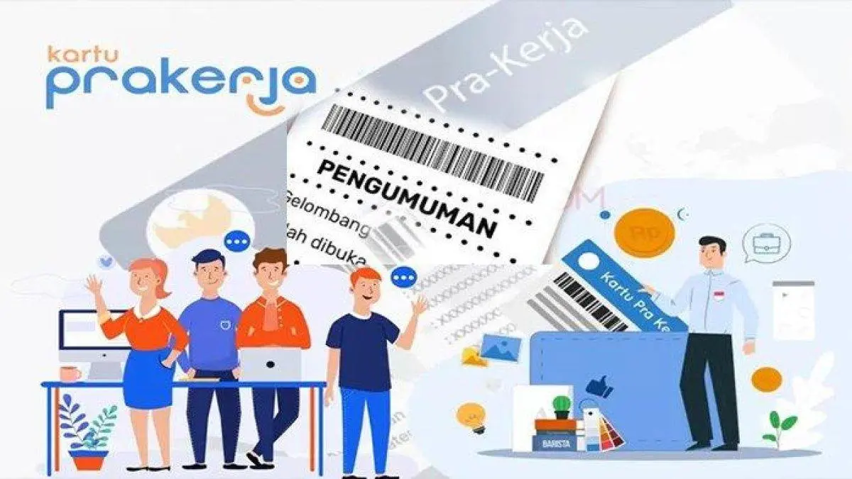 Cara daftar Kartu Prakerja lewat HP dimulai dari membuat akun, verifikasi email, hingga login menggunakan nomor KTP dan tanggal lahir (Pinterest).