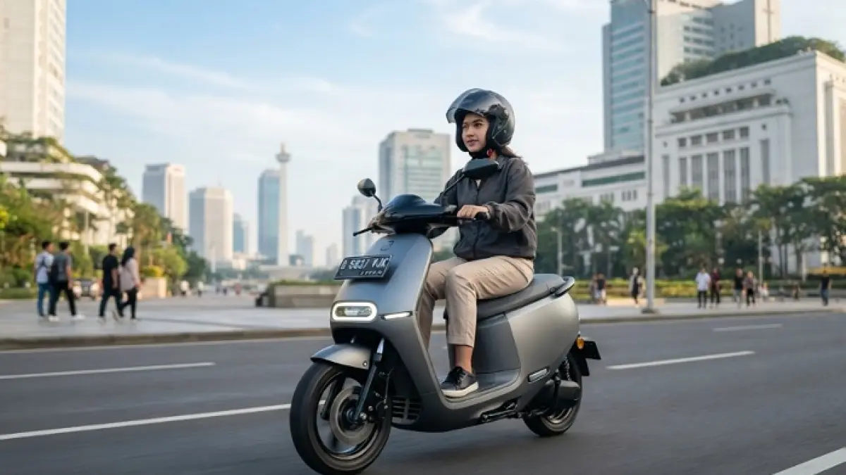 Motor listrik roda 3 mulai Rp7 jutaan, simak 5 pilihan murah hingga model berkabin. (Ilustrasi Gemini AI)