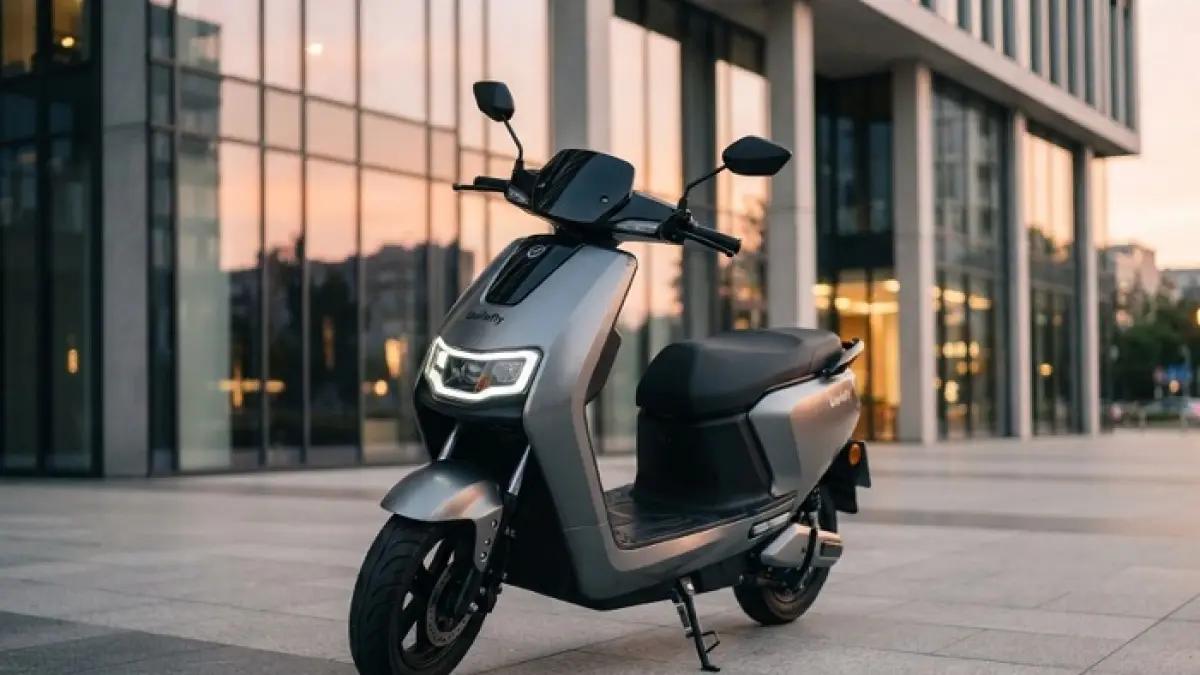 Sepeda listrik 2026 hadir dengan NFC, smart key hingga baterai lepas. Simak 5 model Rp3-5 jutaan. (Ilustrasi Gemini AI)