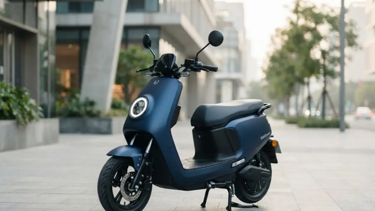 Uwinfly M110F punya motor 3.000 watt, jarak 100 km, cruise control dan baterai swap. Simak detailnya! (Pinterest)