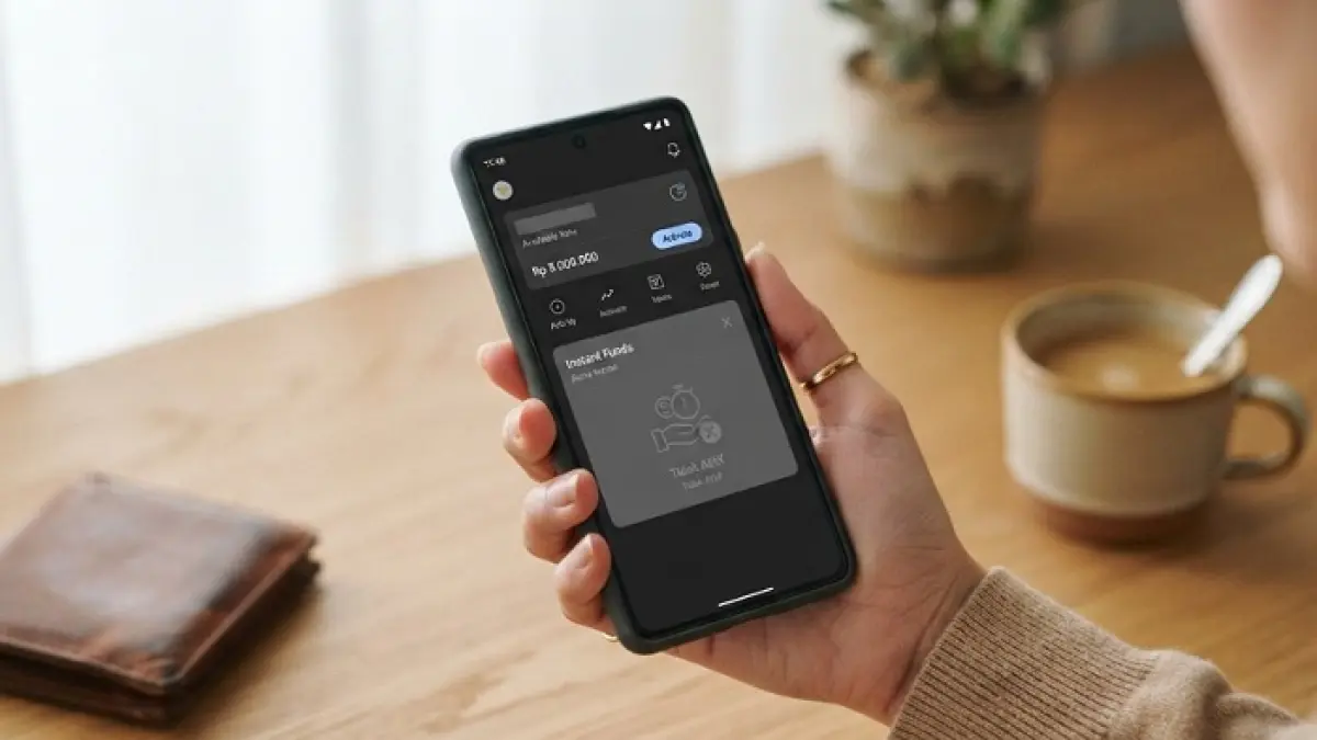 Dana Instan belum muncul? Simak langkah aktivasi dari akun Premium hingga update aplikasi. (Ilustrasi Gemini AI)