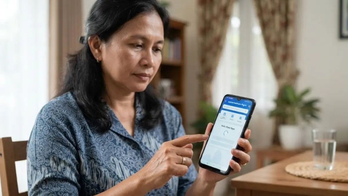 Kode referral Mobile JKN ternyata bisa dilihat dari akun yang sudah terdaftar. Simak cara mendapatkannya. (Ilustrasi Gemini AI)
