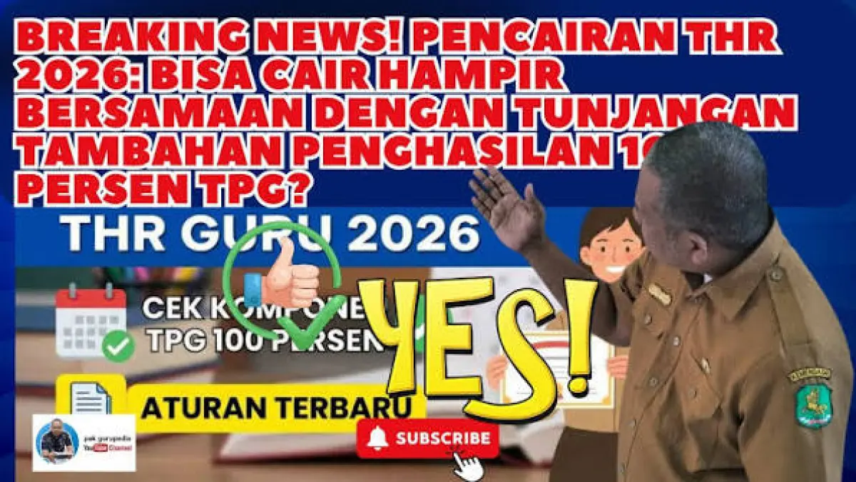 Masalah birokrasi daerah bikin TPG THR 100% tersendat. DPR RI desak Kemenkeu ubah sistem penyaluran jadi transfer langsung ke guru