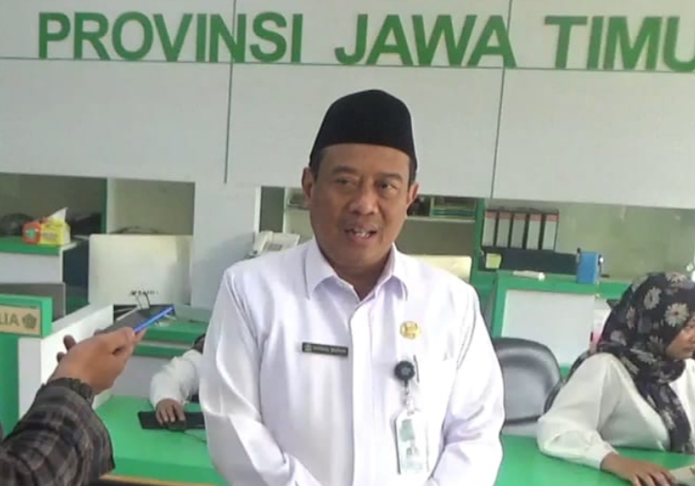 Kakanwil Kemenag Jawa Timur Husnul Maram.