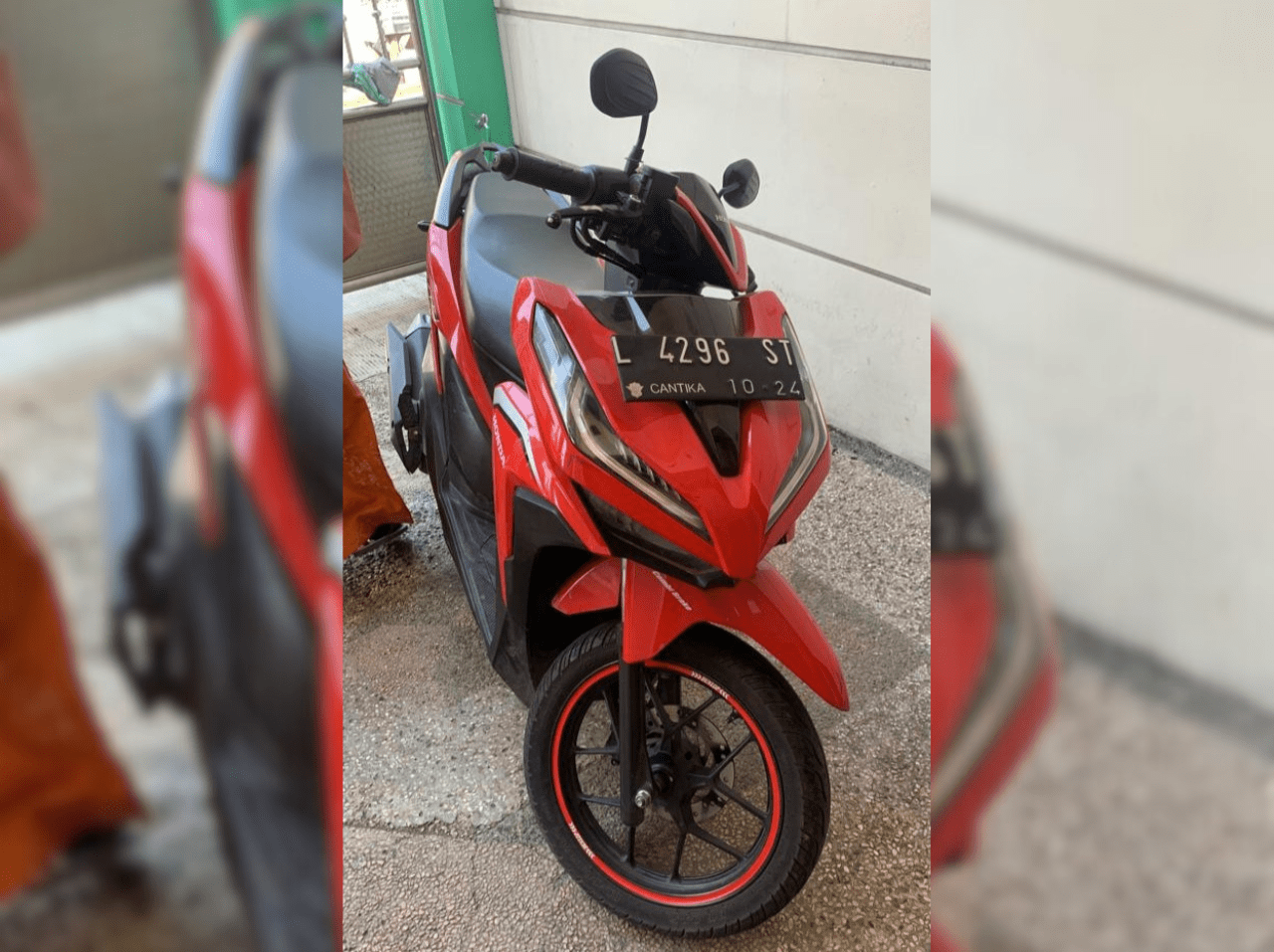 RAIB: Motor milik Kristiono sebelum hilang dicuri. (ISTIMEWA)