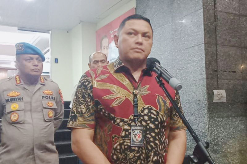 Direktur Reserse Kriminal Umum Kombes Pol Hengki Haryadi saat diwawancarai di Jakarta, Jumat (28/7/2023).