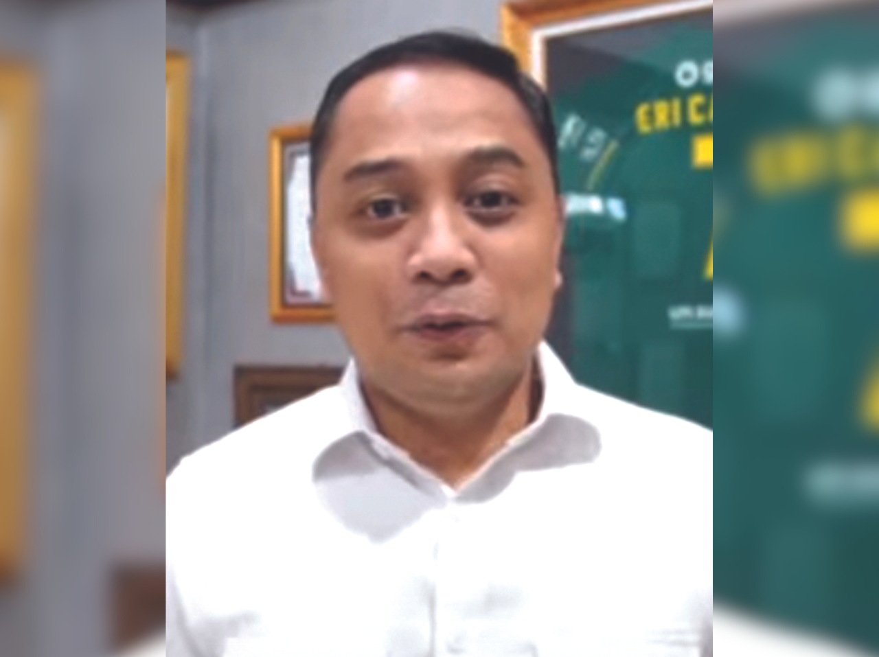 Wali Kota Surabaya Eri Cahyadi