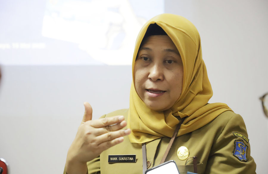 Kadinkes Surabaya Nanik Sukristina. (ISTIMEWA)