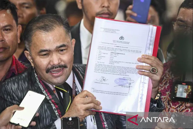 Kuasa hukum keluarga Brigadir J, Kamaruddin Simanjuntak (ANTARA FOTO/M Risyal Hidayat/aww.)