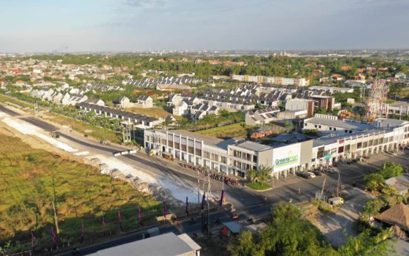KAWASAN BISNIS: CBD Boulevard di CitraLand Driyorejo akan jadi kawasan bisnis yang berkembang pesat dan menguntungkan. (M. AFIQ FIRDAUS/RADAR SURABAYA)