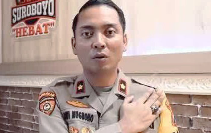 Kapolsek Simokerto Kompol Achmad Rakhmatullah Dwi Nugroho SH. SIK., (ISTIMEWA)