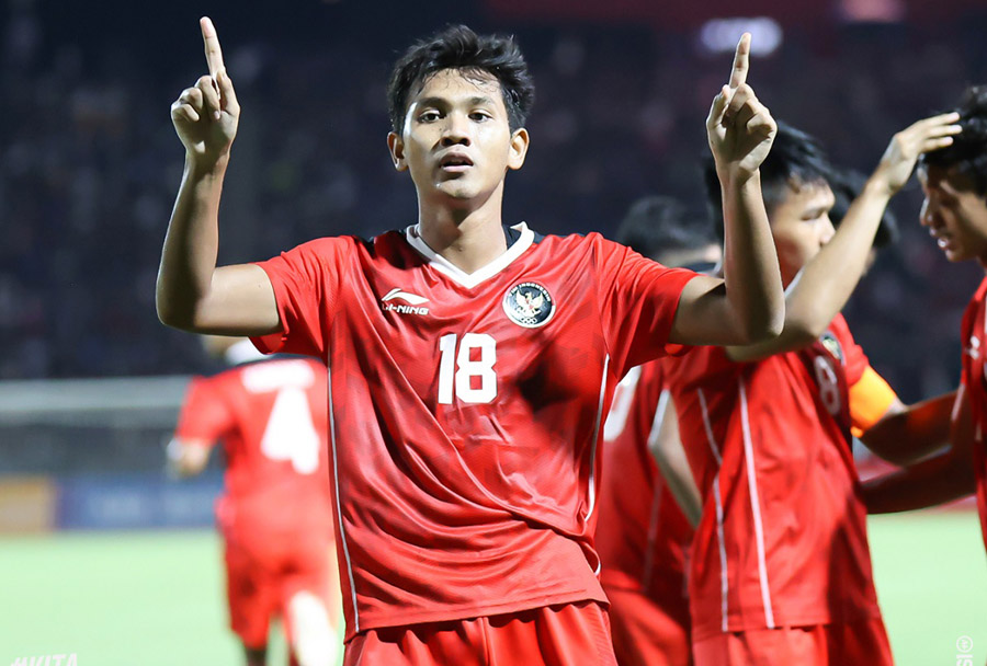 STRIKER: Titan Agung yang diandalkan Timnas U-24 di Asian Games 2024 setelah melepas Ramadhan Sananta yang tidak dipertahankan klubnya untuk membela Persis Solo di Liga 1 2023. (ISTIMEWA/PSSI))