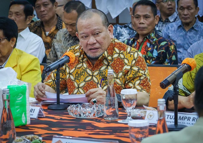 FOKUS: Ketua DPD RI AA LaNyalla Mahmud Mattalitti. (IST)