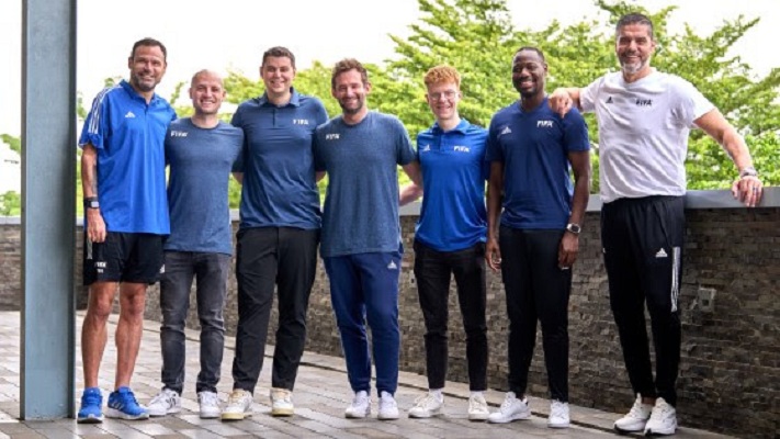 KOMPAK: Tim studi teknis FIFA yang bekerja selama berlangsungnya Piala Dunia U-17 2023 di Indonesia. (FIFA)