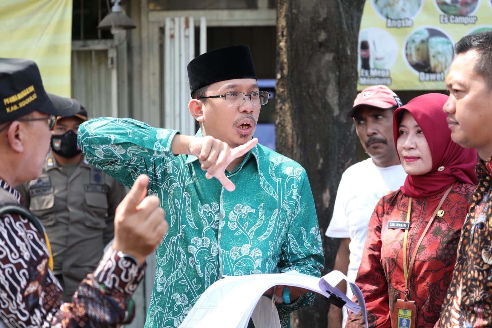 Bupati Sidoarjo Ahmad Muhdlor Ali aktif membangun infrastruktur di Sidoarjo.