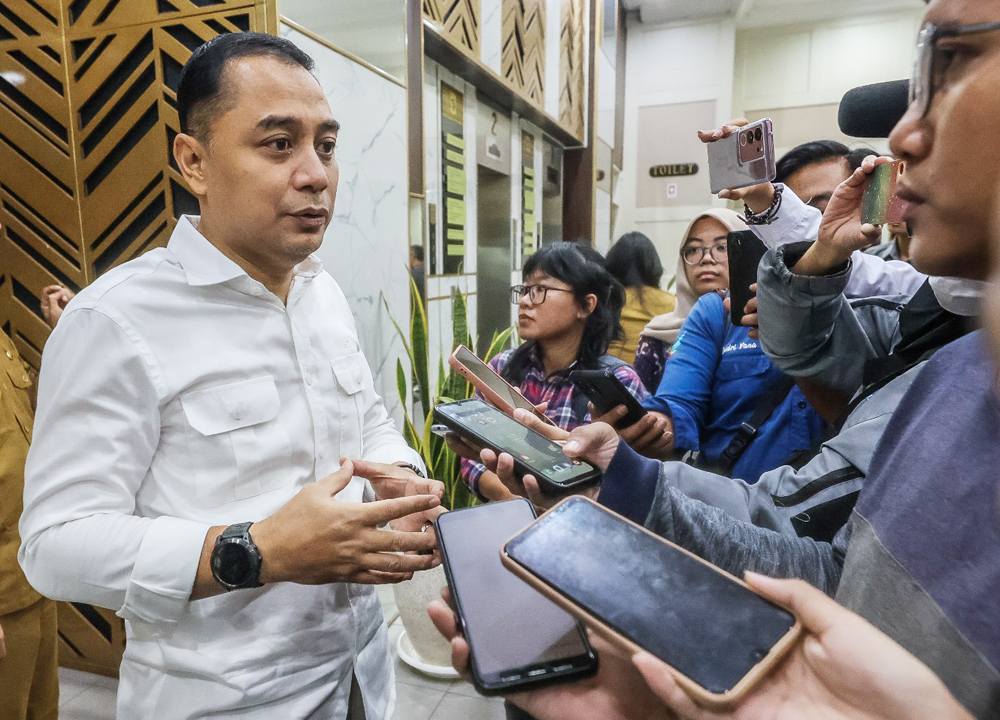 SERENTAK: Wali Kota Eri Cahyadi menginstruksikan imunisasi polio untuk anak dilakukan di sekolah-sekolah mulai SD hingga PAUD dan ke Balai RW.