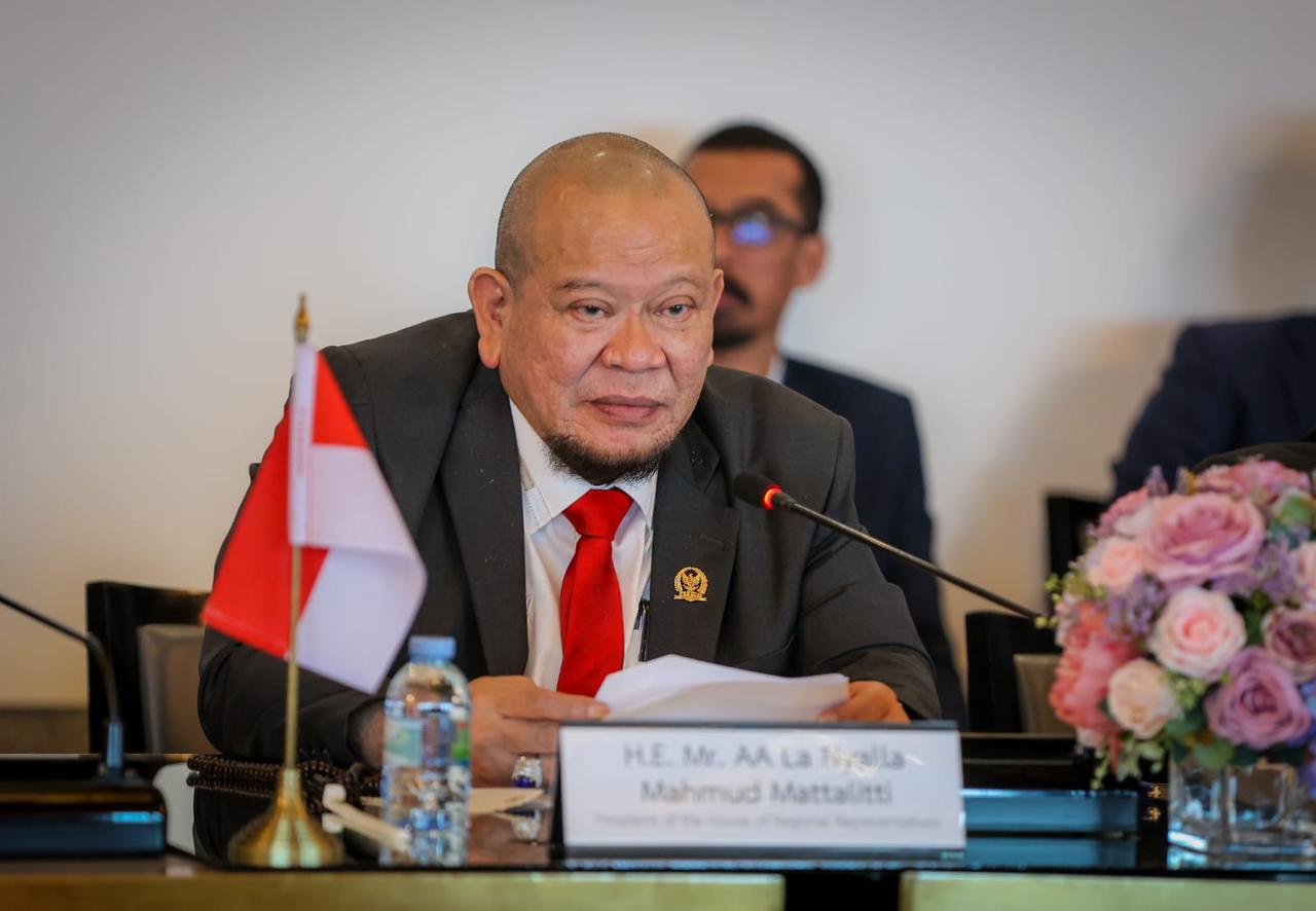 Ketua DPD RI AA LaNyalla Mahmud Mattalitti menekankan pentingnya percepatan regenerasi petani untuk menjaga ketahanan pangan di Indonesia.