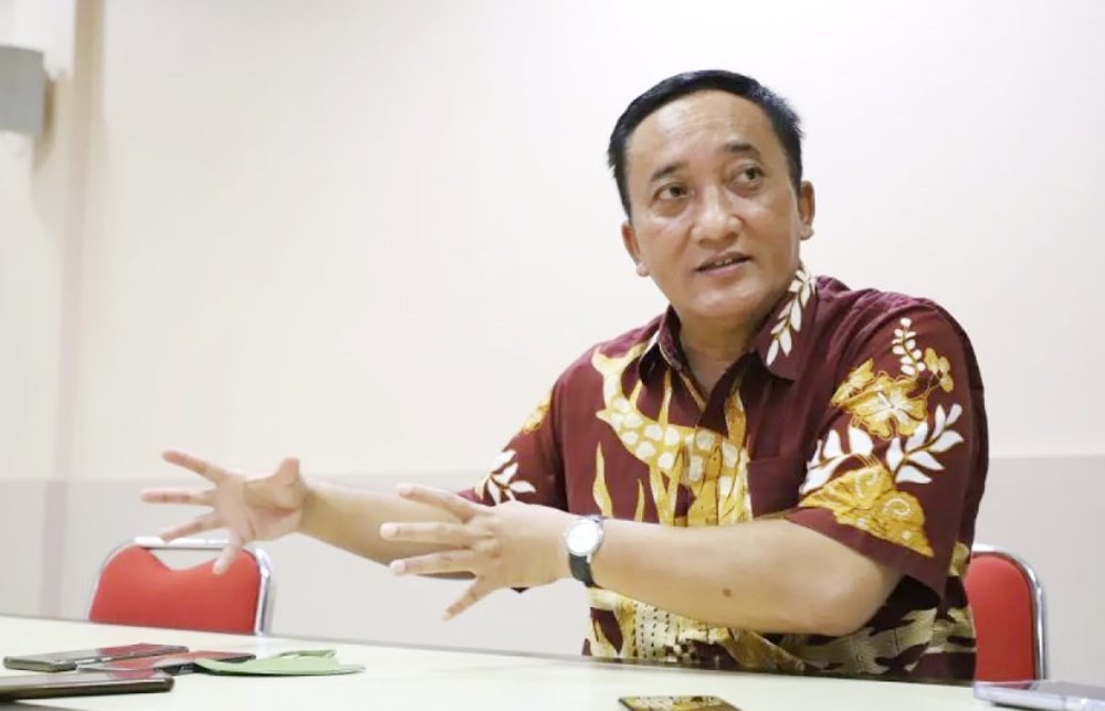 Kepala BPBD Kota Surabaya Agus Hebi Djuniantoro.