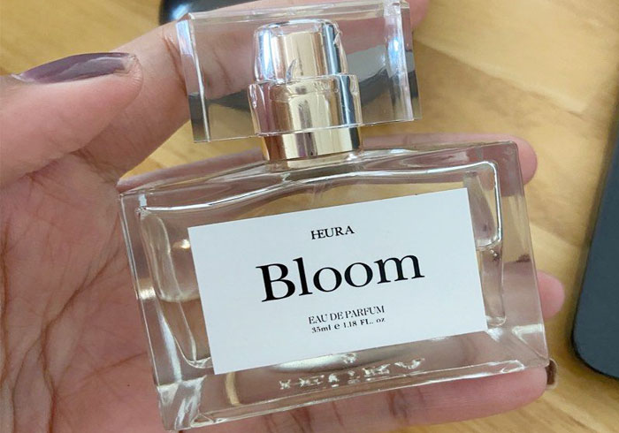 Parfum Heura yang kini dikenal publik setelah dipasarkan di Shopee.