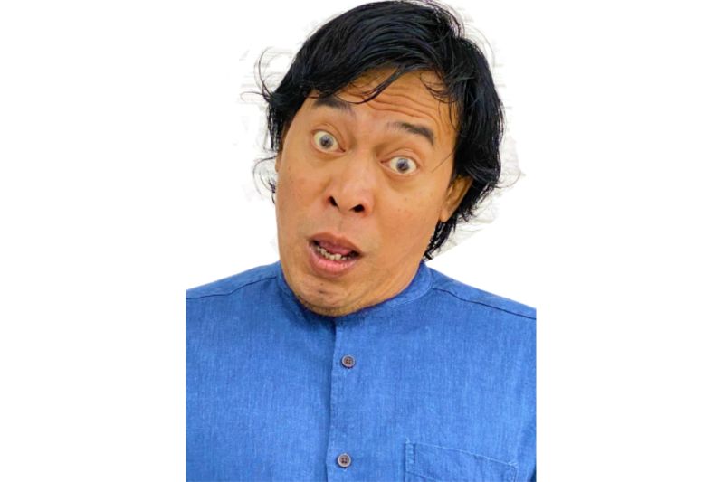 Foto profil Alfiansyah Bustami alias Komeng di surat suara Caleg DPD RI untuk Dapil Jawa Barat.