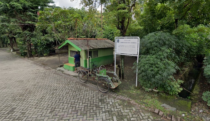 MASIH TIDUR: Salah satu lahan aset Pemkot Surabaya bakal dimanfaatkan sebagai proyek padat karya.