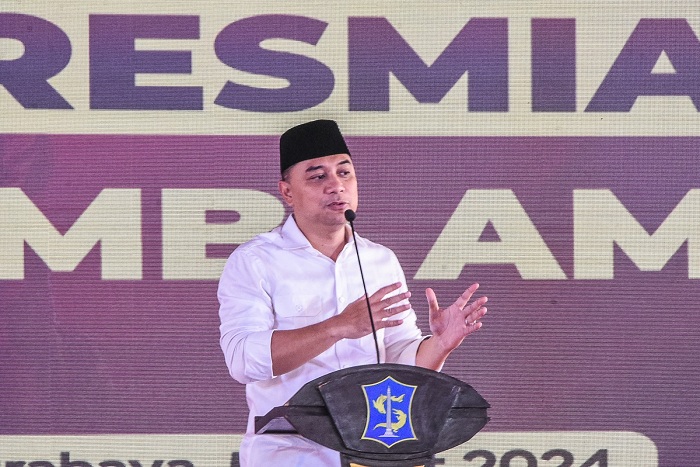 Wali Kota Surabaya Eri Cahyadi (SURYANTO/RADAR SURABAYA)