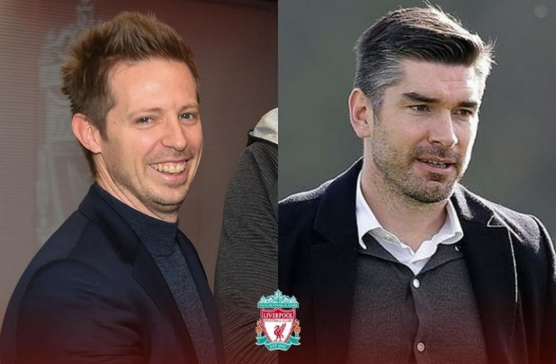Michael Edwards (kiri) dan Richard Hughes