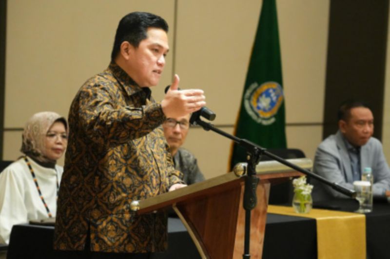 Ketua Umum PSSI Erick Thohir.