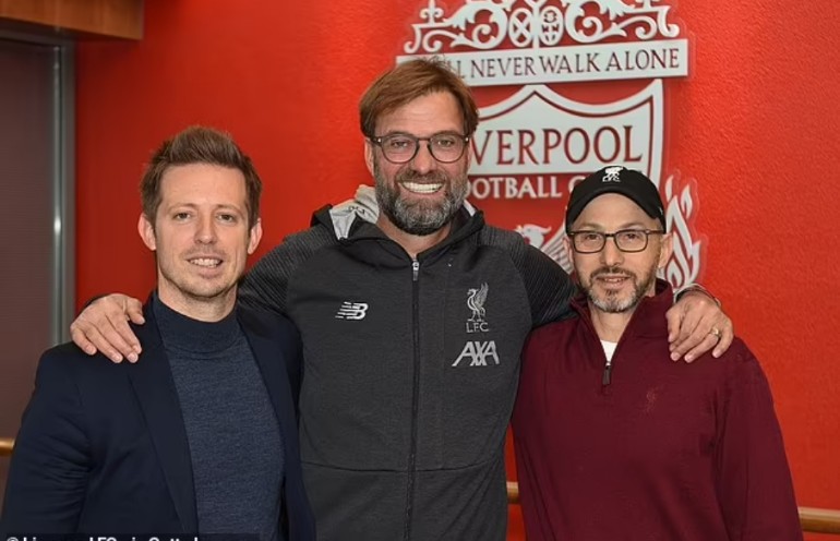 Michael Edwards, Jurgen Klopp dan Mike Gordon.