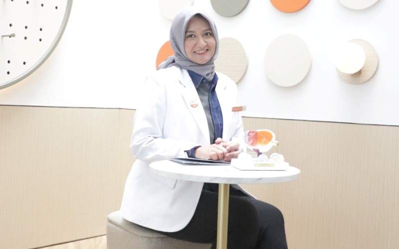 dr. Ruchyta Ranti, SpM Dokter Spesialis Mata National Eye Center.
