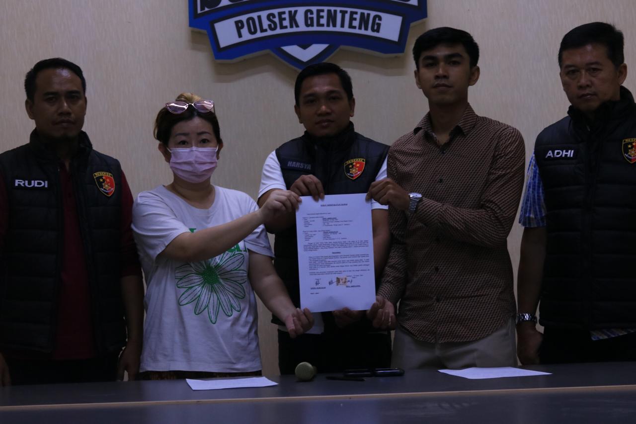 Pihak korban dan penabrak sepakat penyelesaian secara kekeluargaan.