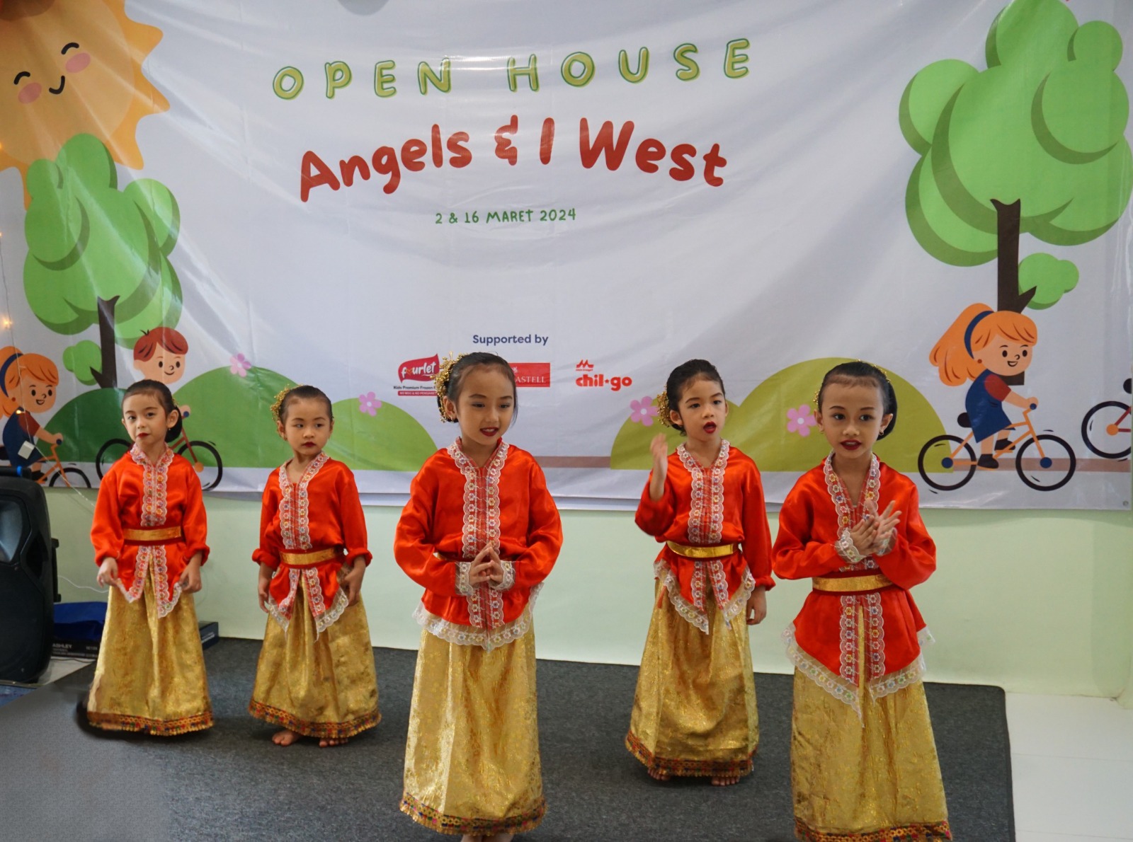 GEMULAI: Angels & I Childcare memberikan kesempatan bagi anak-anak untuk berekspresi dan kreatif.