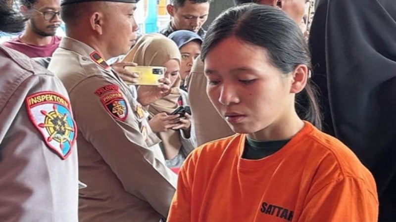 TERSANGKA: Baby sitter IPS pelaku penganiayaan putri selebgram Aghniya Punjabi terancam hukuman 5 tahun penjara.