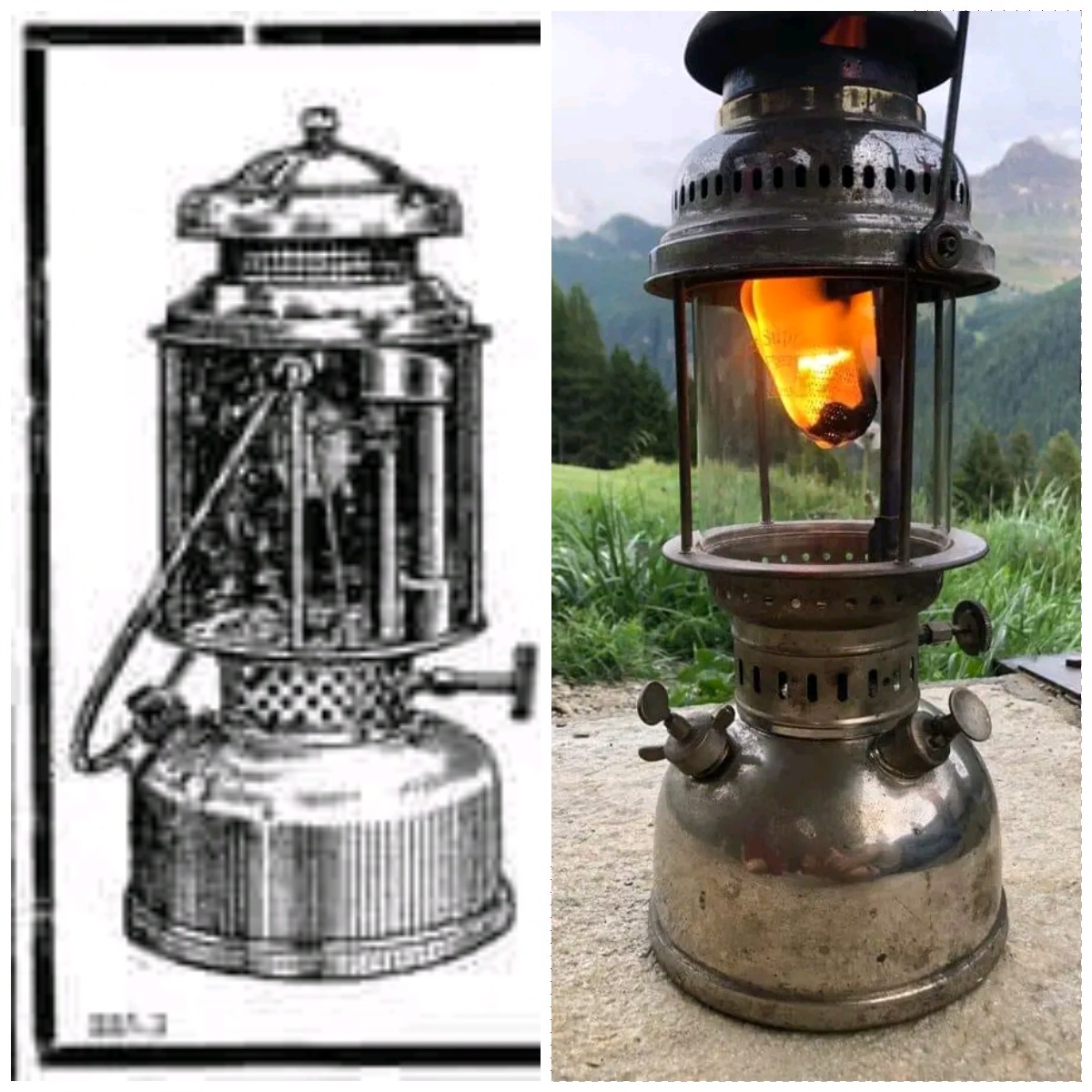 Lampu petromaks pernah populer pada masa lalu ketika jaringan listrik masih terbatas (IST).