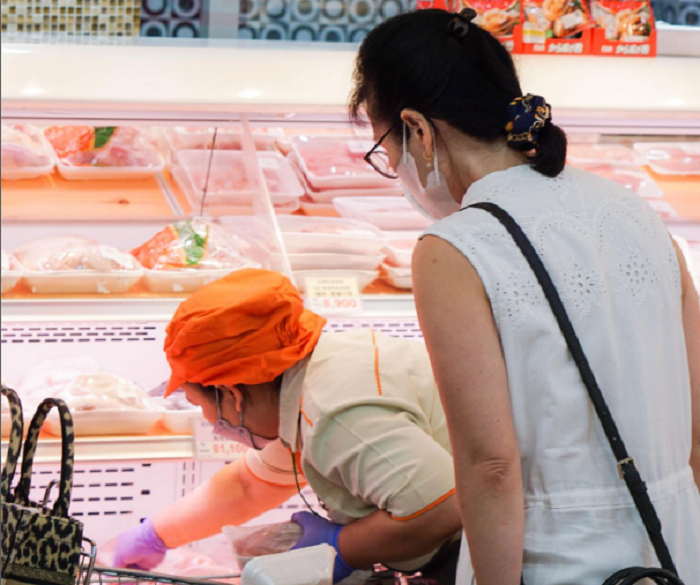SELALU SEGAR: Keunikan Papaya Fresh Gallery terletak pada konsep supermarket Jepang yang masih jarang ditemui di Indonesia. (IG PAPAYA)