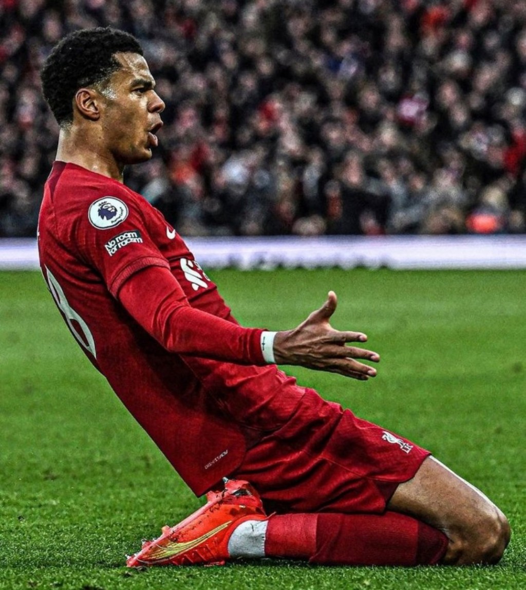 Cody Gakpo cetak gol ketiga kemenangan Liverpool.