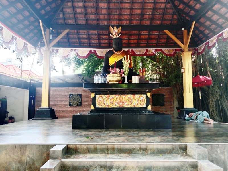 Patung Joko Dolog peninggalan Kerajaan Singasari sebagai perwujudan Raja Kertanegara.
