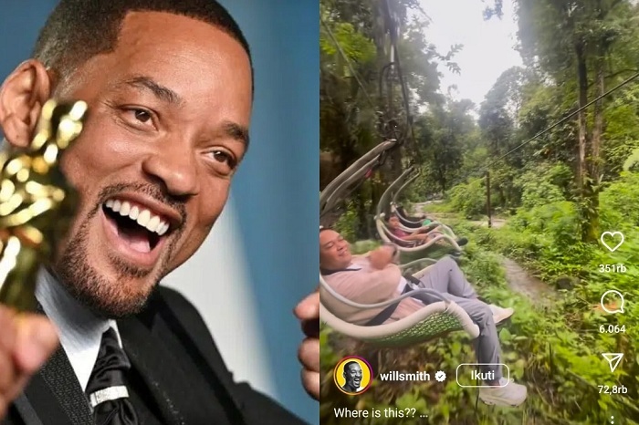 KEPO: Unggahan video Will Smith diserbu komentar netizen Indonesia di Instagram. (IG WIL SMITH)