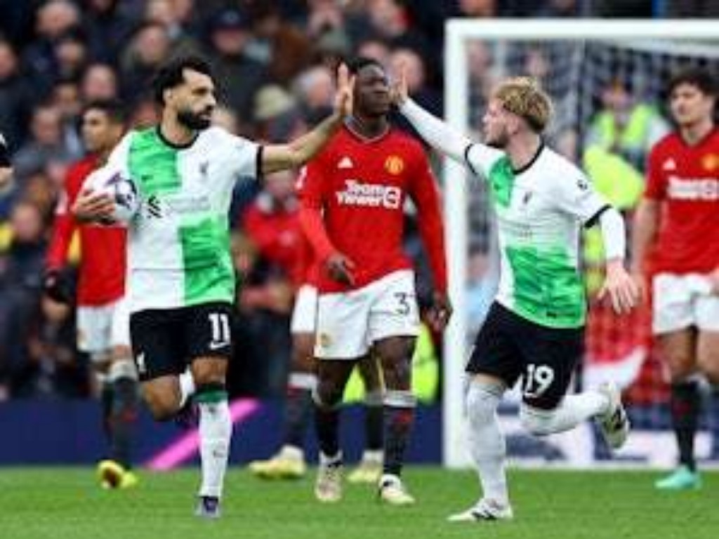 Mohammad Salah jadi pemain paling banyak mencetak gol bila lawan Manchester United di Old Trafford.