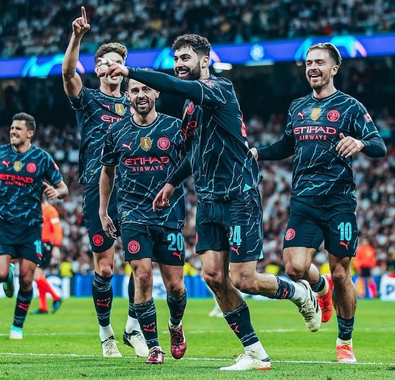 Josko Gvardiol bangga dengan gol pertamanya untuk Manchester City.