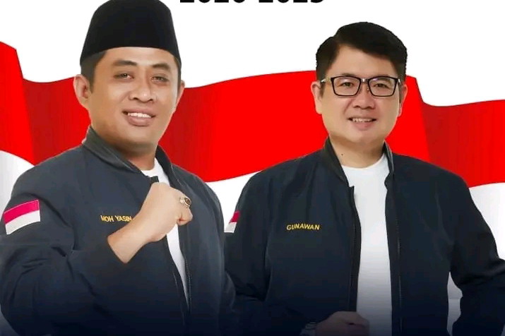 Moh Yasin dan Gunawan (kanan) sempat mencoba maju Pilwali Surabaya tahun 2020 lalu tapi tidak lolos (DOK).