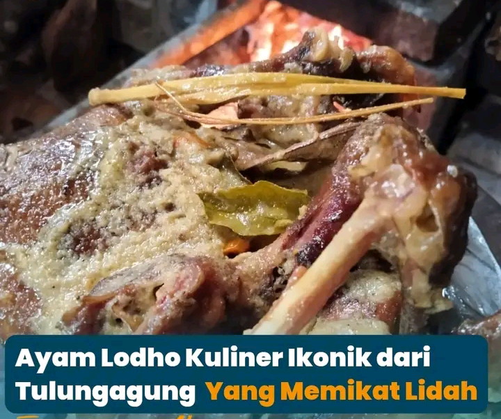 Ayam lodho siap disajikan (IST).