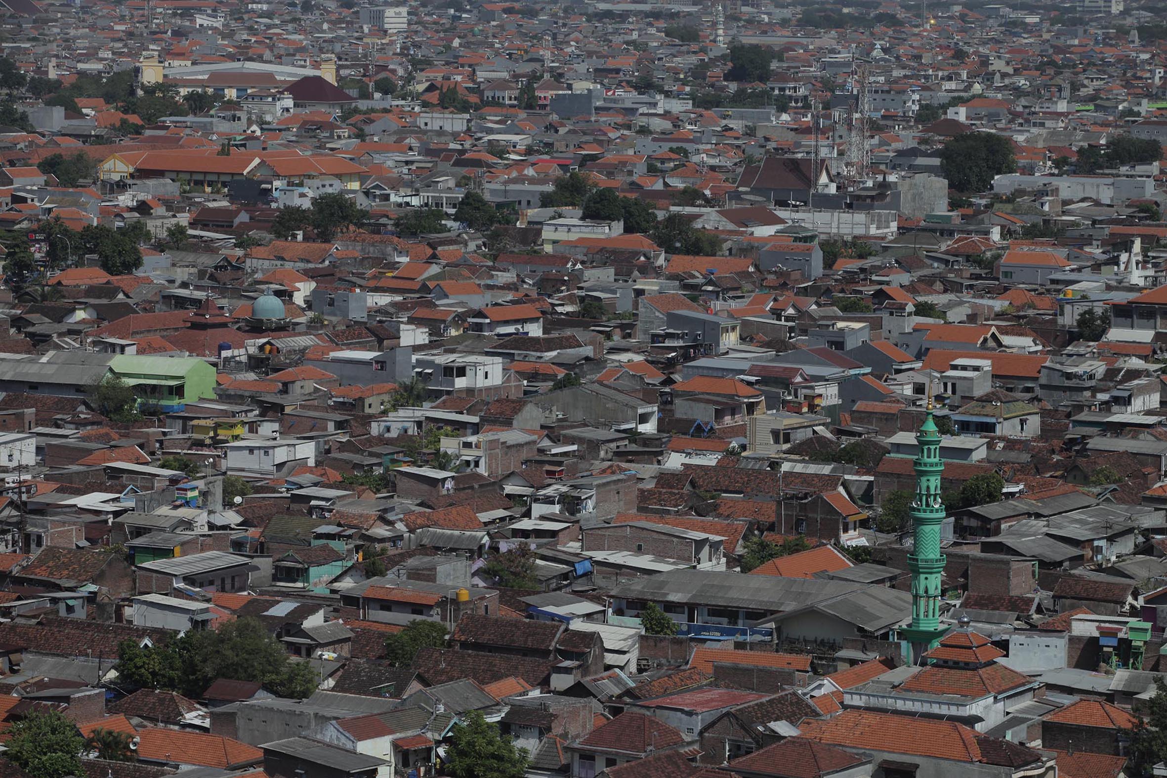 PADAT: Dari 31 kecamatan di Kota Surabaya, kecamatan dengan jumlah penduduk terbanyak ada di Kecamatan Simokerto.