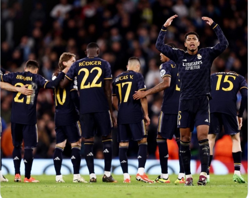 Mental juara Real Madrid jadi penentuan di babak adu penalti lawan Man City.
