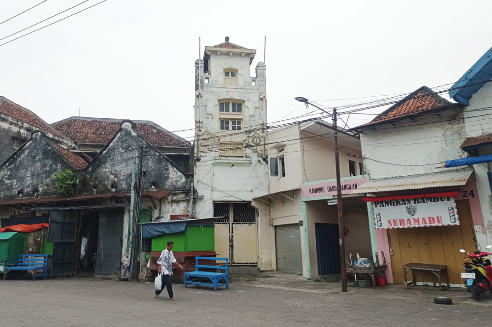 SAKSI SEJARAH: Kantor kepabeanan atau menara Syahbandar ini dibangun untuk mengawasi perdagangan kala itu.